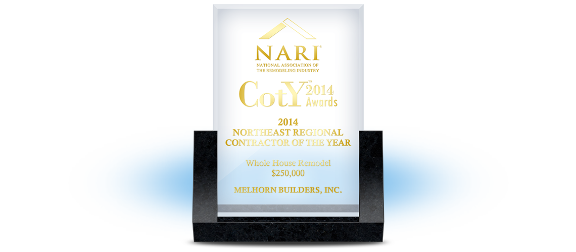 NARI 2014 Northeast Region<br>Contractor of the Year